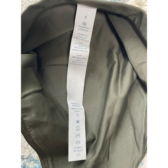 Lululemon Women’s Size 4 Swim Bikini Bottom Green Olive Green - Picture 6 of 6